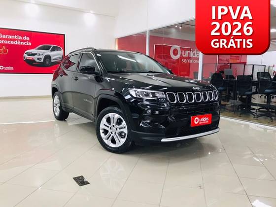 JEEP COMPASS 1.3 T270 TURBO FLEX LONGITUDE AT6